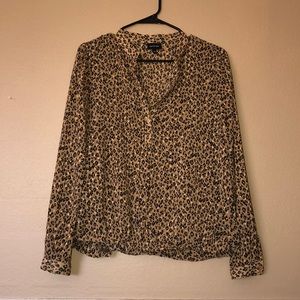 Cheetah blouse